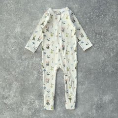 Wilson and Frenchy Organic Zipsuit with Feet Petit Garden 륽  ե åץѡʥץǥ