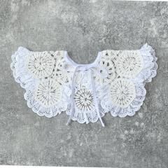 oucollie ODETTE 1 white ウコリ レース つけ襟（ホワイト）