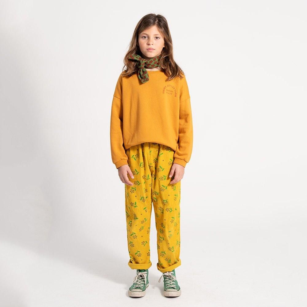 piupiuchick BABY TROUSERS YELLOW MUSTARD ピゥピゥチック コーデュロイロングパンツ（マスタード）