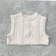 Louise Misha Vest Chabyna Cream 륤ߡ ˥åȥ٥ȡʥ꡼