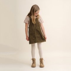 Garbo&Friends Olive Corduroy Dress ܥɥե ǥԡʥ꡼֡