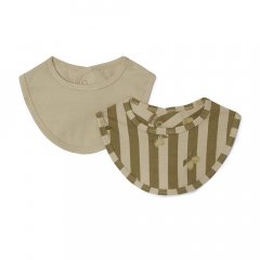 Garbo&Friends Stripe Prune Jersey Bib 2pcs ܥɥե ӥ2ȡʥȥ饤ץץ롼