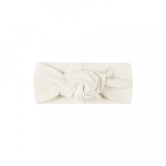 Quincy Mae KNOTTED HEADBAND IVORY 󥷡 ᥤ إХɡʥܥ꡼