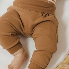 Quincy Mae BABY PANT SET CINNAMON NATURAL 󥷡 ᥤ 󥰥ѥ2ȡʥʥ/ʥ