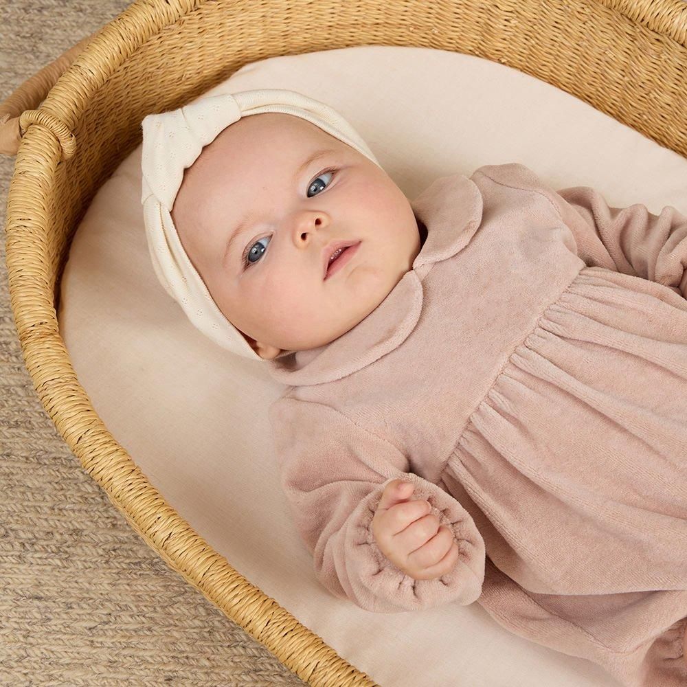 Quincy Mae クインシーメイオーガニックコットンロンパース18-24m