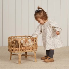 Quincy Mae V SMOCKED DRESS WINTER FLORAL 󥷡 ᥤ Ĺµԡʥ󥿡ե