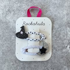 Rockahula Kids Witching Hour Glitter Clips BL.ACK åե饭å åϥåȥإå2ȡʥ֥å