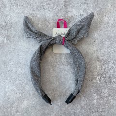 Rockahula Kids Shimmer Bat Tie Headband BLACK åե饭å Хåȥإ塼ʥ֥å