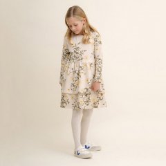 Garbo&Friends Flos Beige Jersey LS Dress ܥɥե Ĺµԡʥե١ 