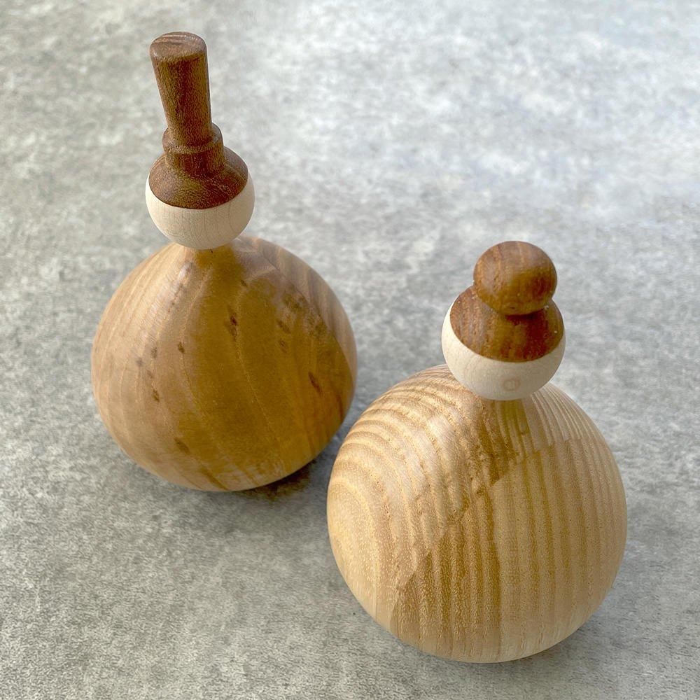 KAHO Decor Wooden hinadolls set modern レミ トイズ 木製