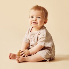 Wilson and Frenchy Organic Terry Growsuit Pattern Play 륽  ե Ⱦµѡʥץ쥤