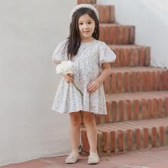 Noralee LUNA DRESS BLUE GARDEN Υ꡼ Ⱦµɥ쥹ʥ֥롼ǥ