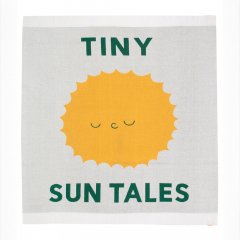 tinycottons SUN TALES BLANKET off-white ˡåȥ ˥åȥ֥󥱥åȡʥƥ륺