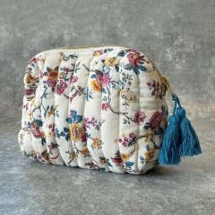 Louise Misha Pouch Teiki Cream Retro Garden ルイーズミーシャ ポーチ Sサイズ（クリームレトロガーデン）