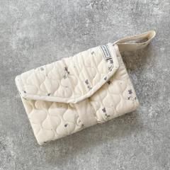 Garbo&Friends Viola Satin Quilted Change To Go ガルボアンドフレンズ チェンジングマット（ビオラ）