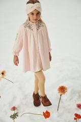 Louise Misha Dress Floriane Light Pink ルイーズミーシャ 長袖ワンピース(ライトピンク)