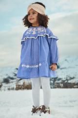 Louise Misha Dress Orana Blue Chambray 륤ߡ Ĺµԡʥ֥롼֥졼