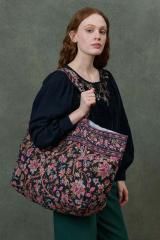 Louise Misha Tote Bag Beverly Black Bluebell Grove ルイーズミーシャ トートバッグ Sサイズ（ブラックブルーベリーグローブ）