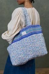 Louise Misha Tote Bag Beverly Cream Aster Valley - Frieze ルイーズミーシャ トートバッグ Lサイズ（クリームアスターバレー）