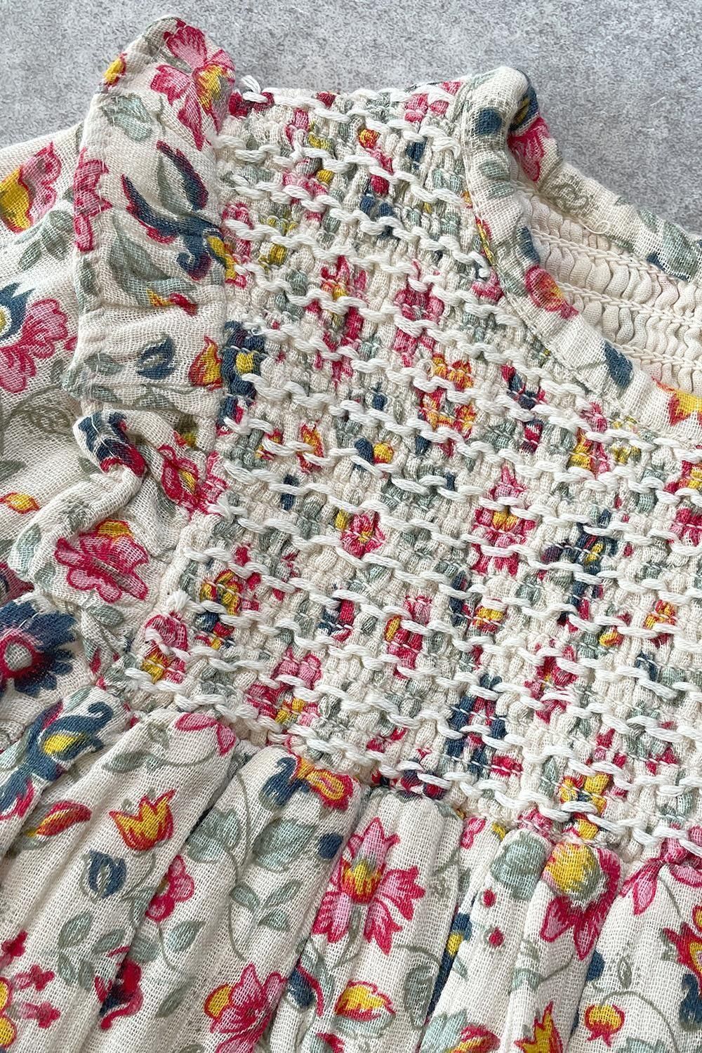Louise Misha Dress Saralou Cream Wild Flowers ルイーズ