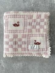 Bebe Organic Swan Blanket Swan Rose Patchwork ٥٥˥å ֥󥱥åȡʥѥå