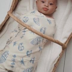 Bam Loves Boo Kailani Swaddle Х ֥ ֡ ɥʥ/꡼