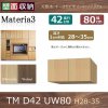 Materia3-TM-D42<br> UW80 H2835cm<br>