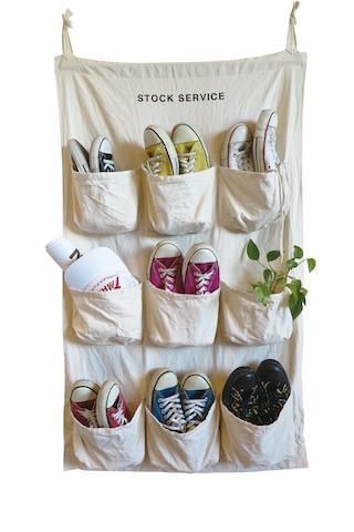 Voiry Store Stock Service Pocket ウォールポケット Natural Fussa General Store Voiry Store Stock Service Pocket ウォールポケット Natural Fussa General Store