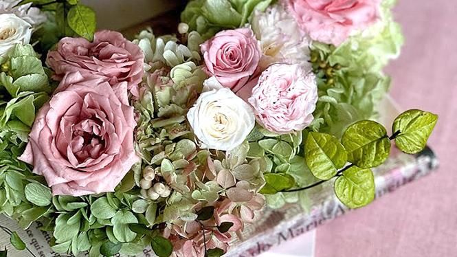 結婚式で贈るご両親へのプレゼントにお花を～プリザーブド