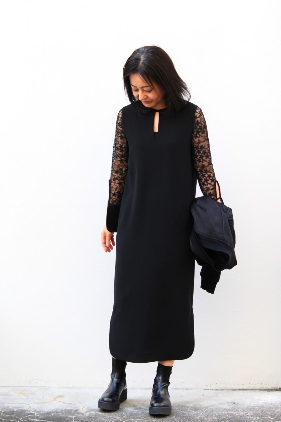 美品 FARFETCH mame kurogouchi Floral Kurogouchi Lace Sleeve Sale