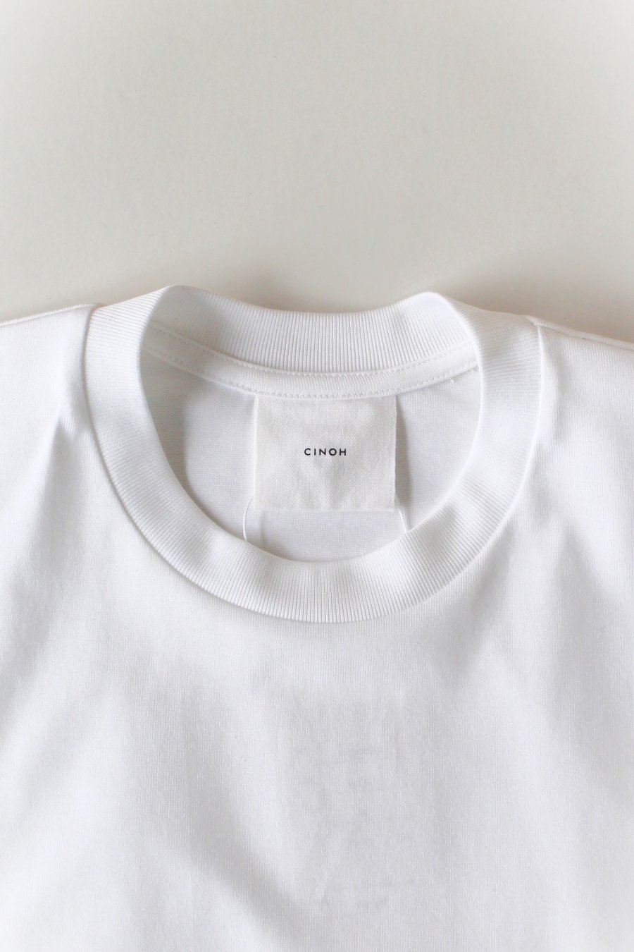 CINOH（チノ）COTTON JERSEY COMPACT T-SHIRT公式通販