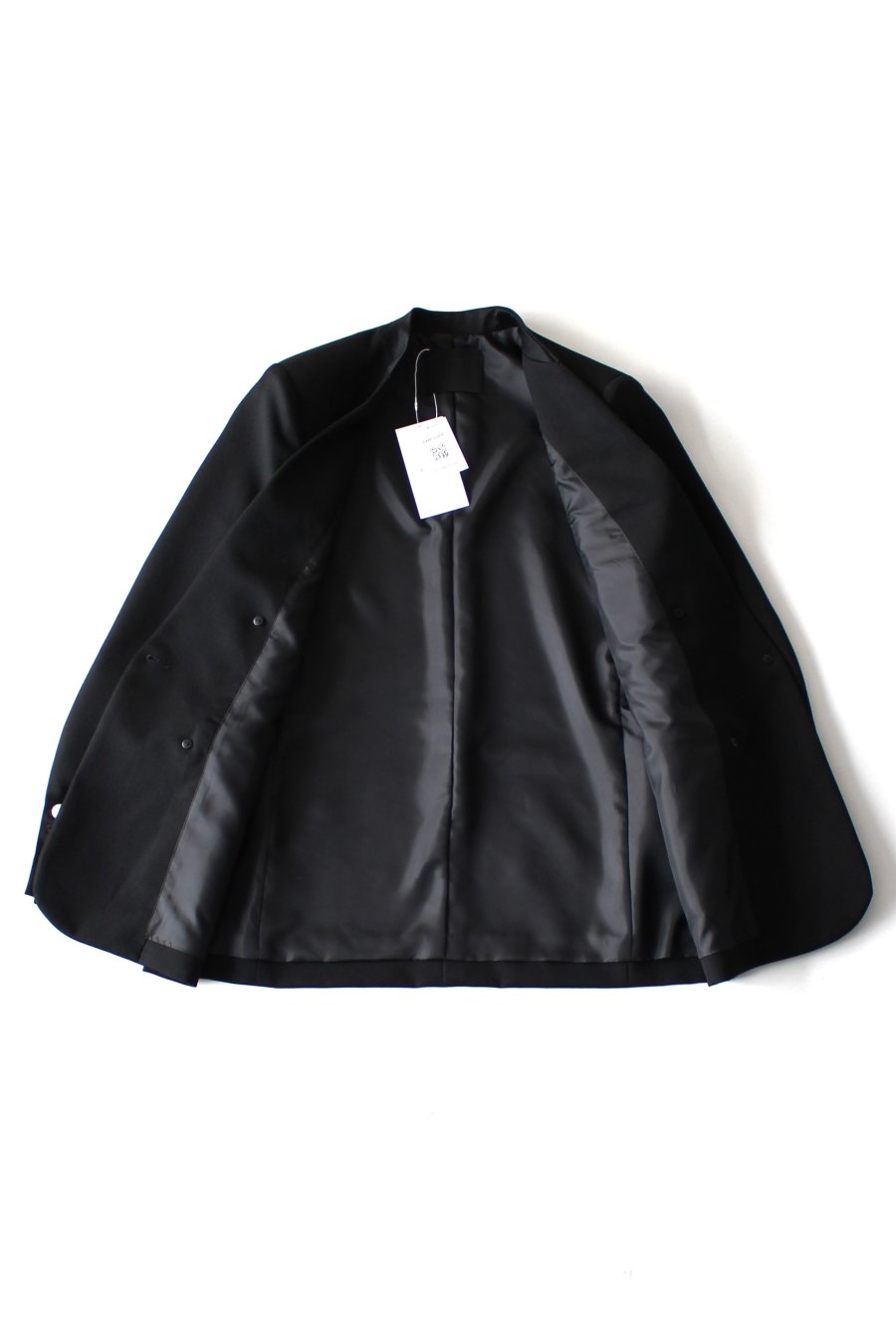 CINOH（チノ）BLACK FORMAL NO COLLAR JACKET 公式通販