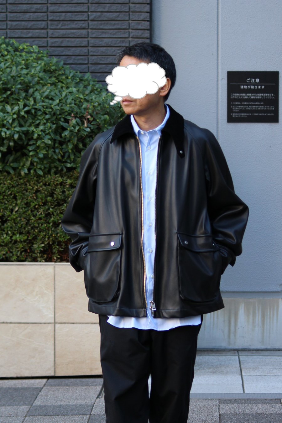 CINOH（チノ）SYNTHETIC LEATHER HUNTING JACKET 公式通販
