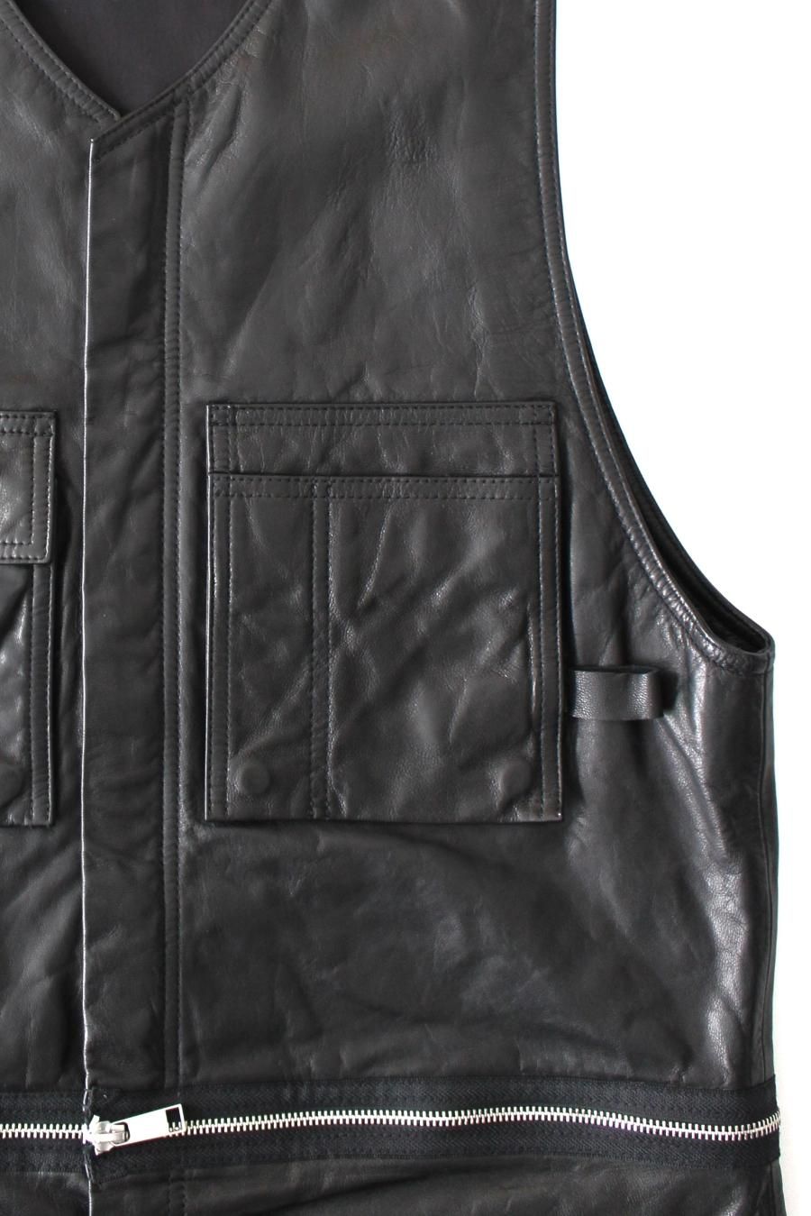 YOKE（ヨーク）GOAT LEATHER LONG VEST公式通販