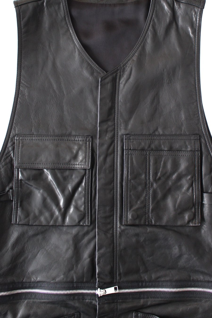 YOKE（ヨーク）GOAT LEATHER LONG VEST公式通販