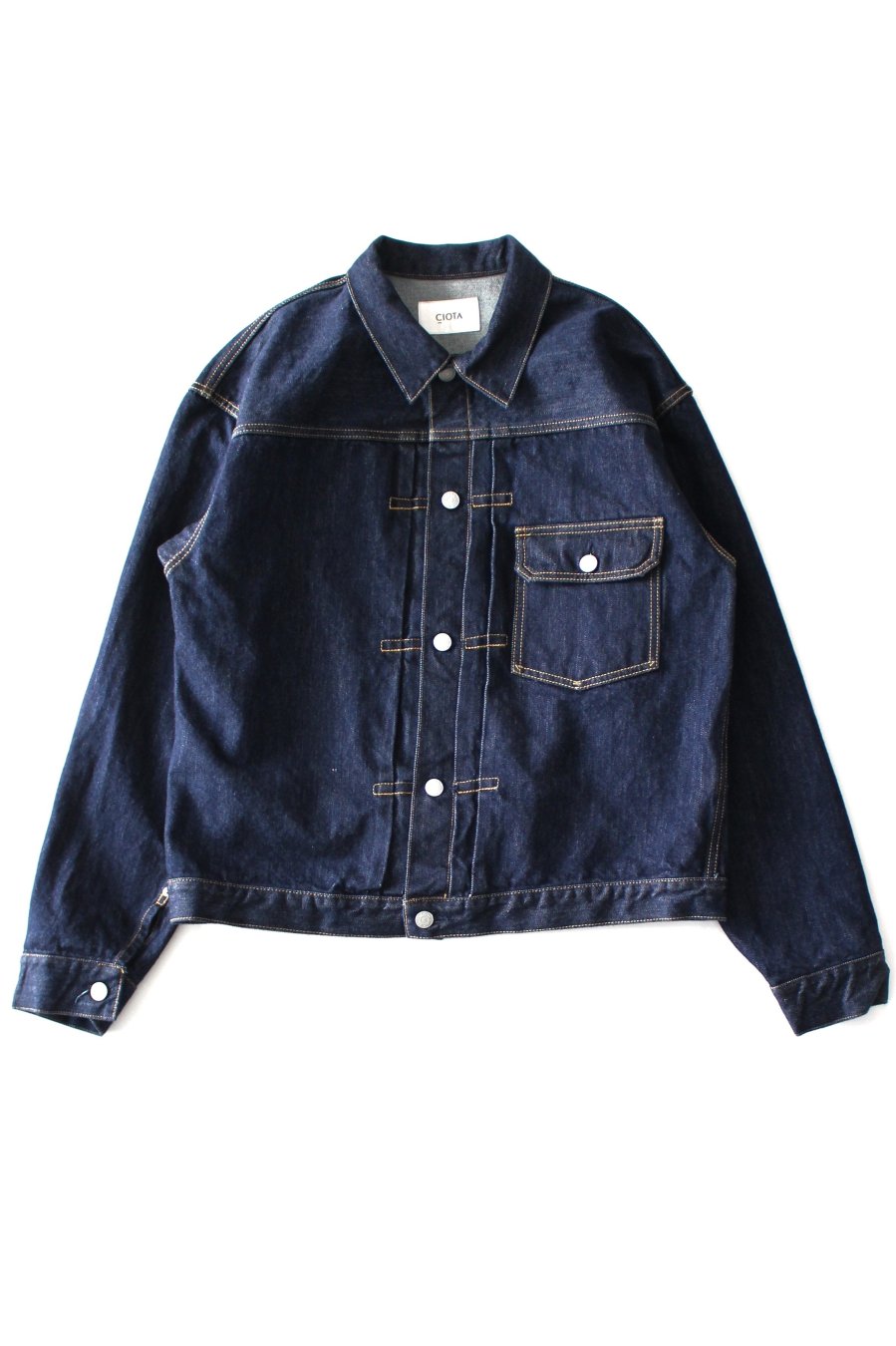 ずっと気になってた 【試着のみ】ciota / Single Pocket Denim Jacket