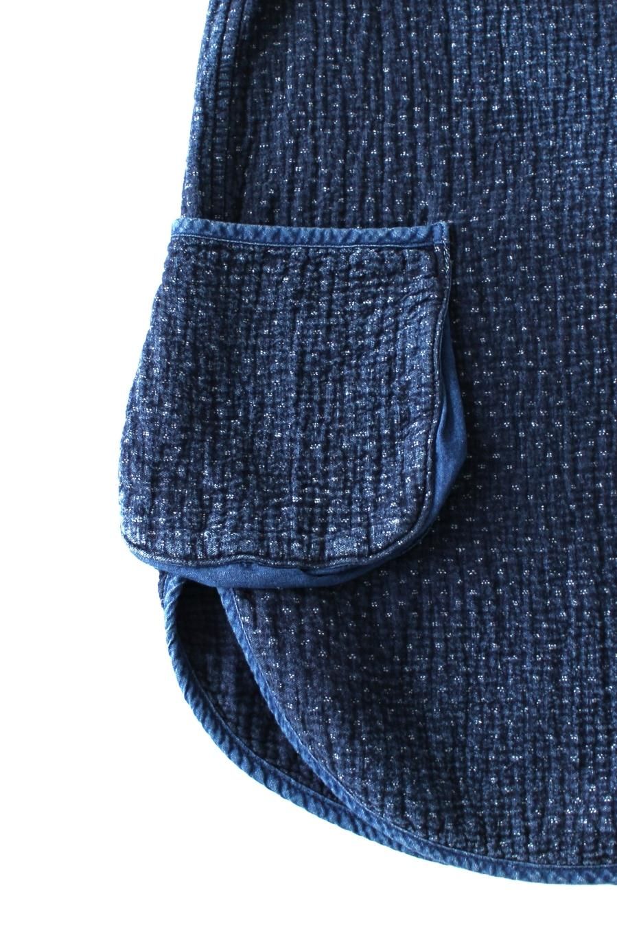 【ヤマダ】ポータークラシック NEWSASHIKOPCJACKET 3 L NEW SASHIKO CHINESE JACKET