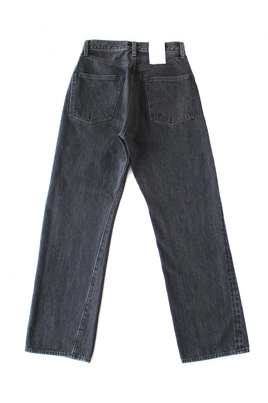 m*u様 ciota ブラックデニム　32 comoli ストレート CIOTA (シオタ) ブラック スビンコットン 13,5oz ストレート