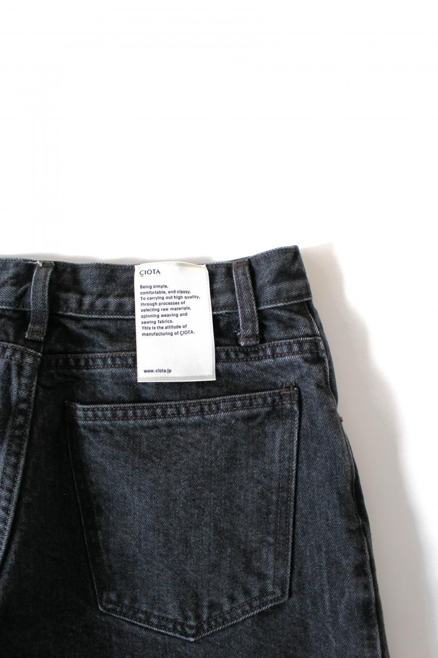 CIOTA（シオタ）Wide Tapered 5 Pocket Pants 公式通販