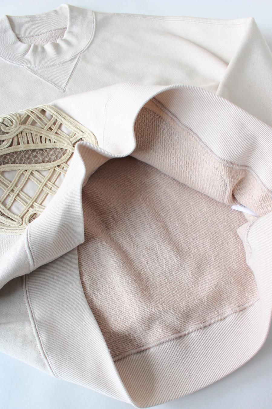 Mame Kurogouchi（マメ クロゴウチ）Cording Embroidery Cropped