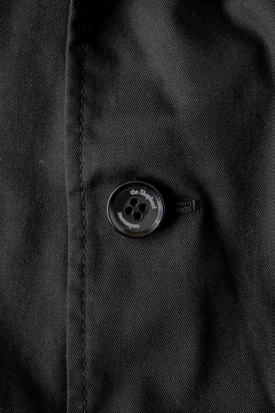 The Shepherd T/CツイルパッカリングJKT ブラック サイズ2 the Shepherd（ザ シェパード）T/CツイルパッカリングルーズJKT