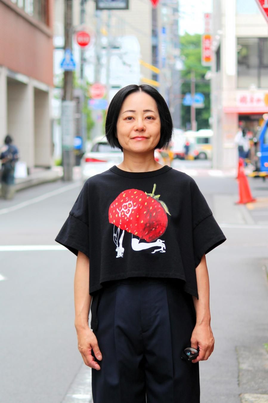 UNDERCOVER <span>women </span><br />磻TEE BLACK
