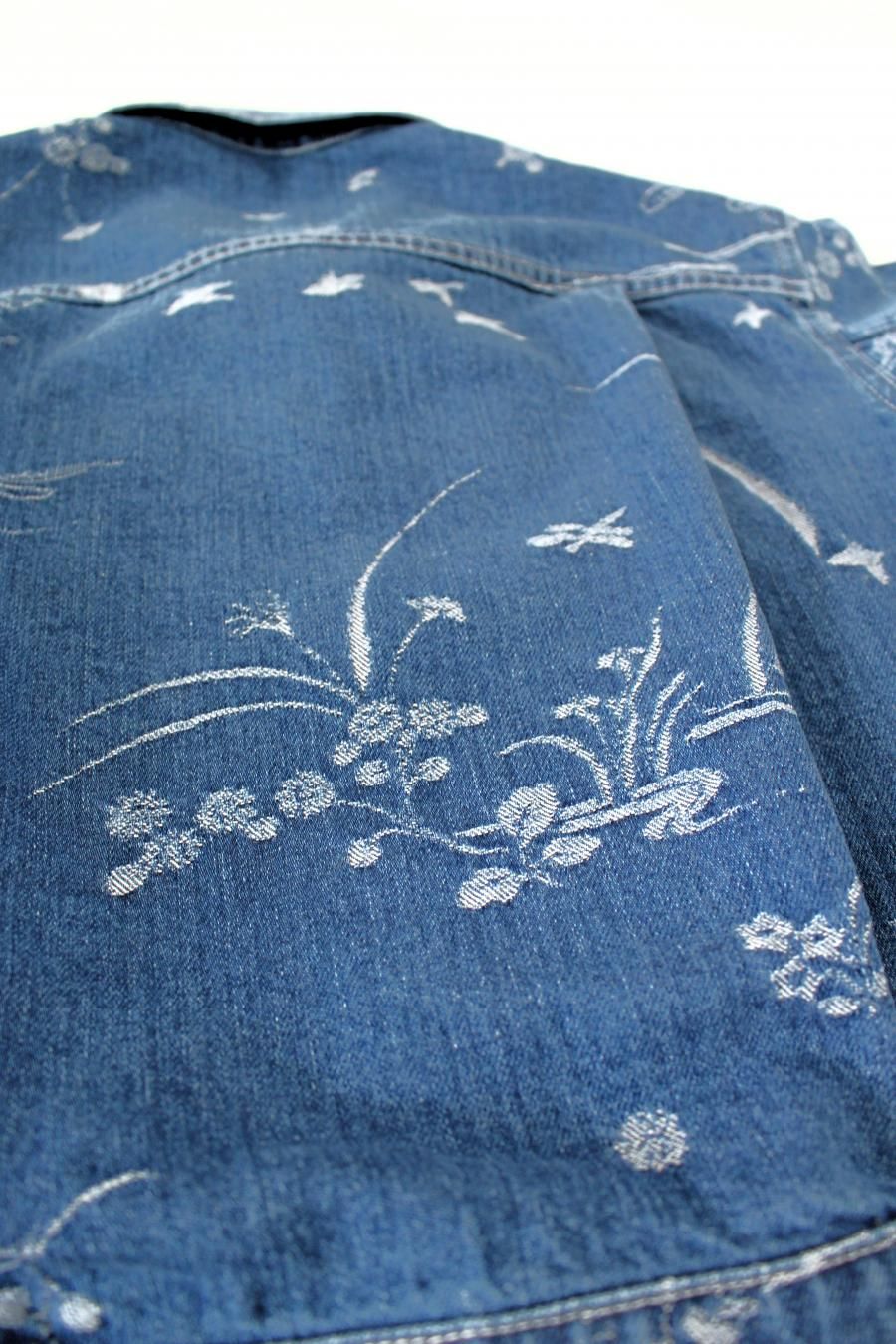 ■ Marant(マラント) マノナ 刺繍 デニム ジャケット MANONA ジャケット 女性 暗灰色 | ISABEL MARANT 公式サイト