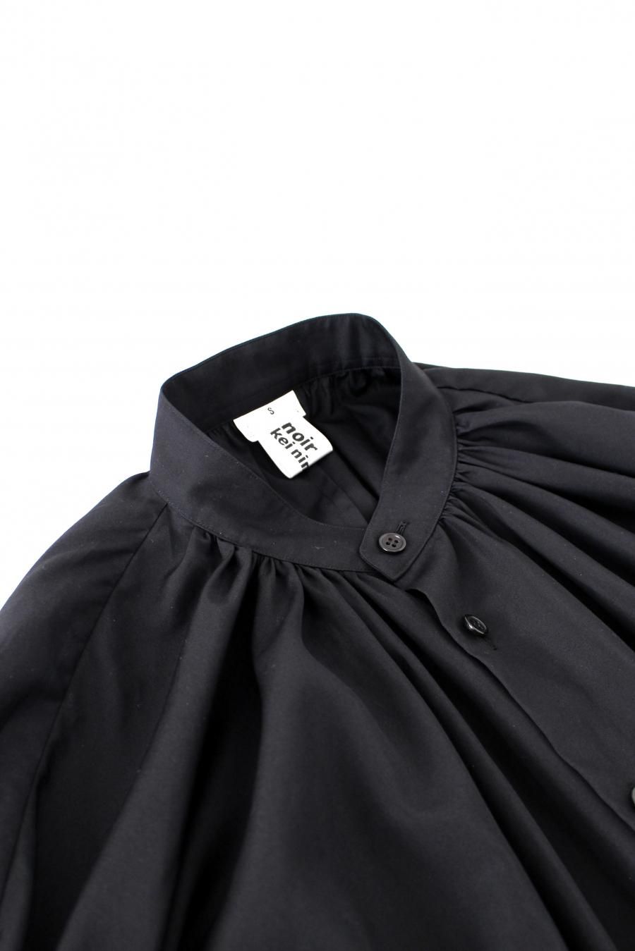 noir kei ninomiya 綿ブロードブラウス [3M-B011-051] – CREER