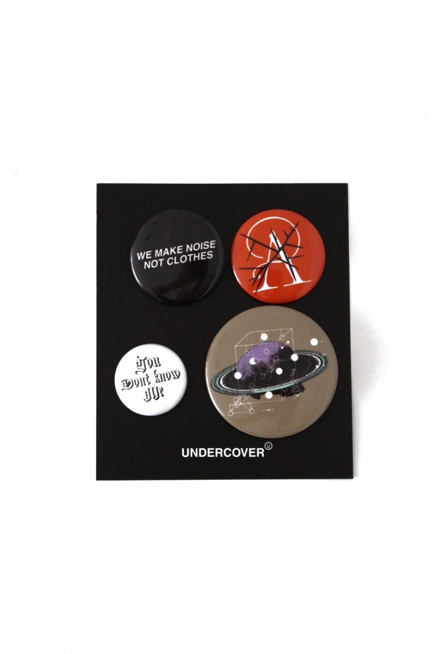 UNDERCOVER（アンダーカバー）バッジ4Pセット 公式通販