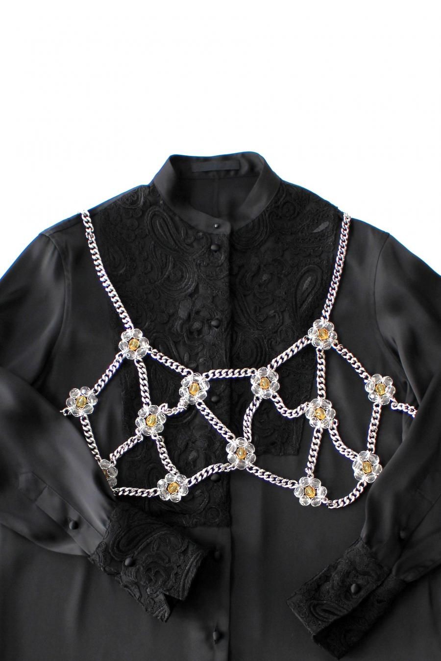 noir Kei Ninomiya ビスチェ 希少 ノワールケイニノミヤ 21SS ハーネス キルティング