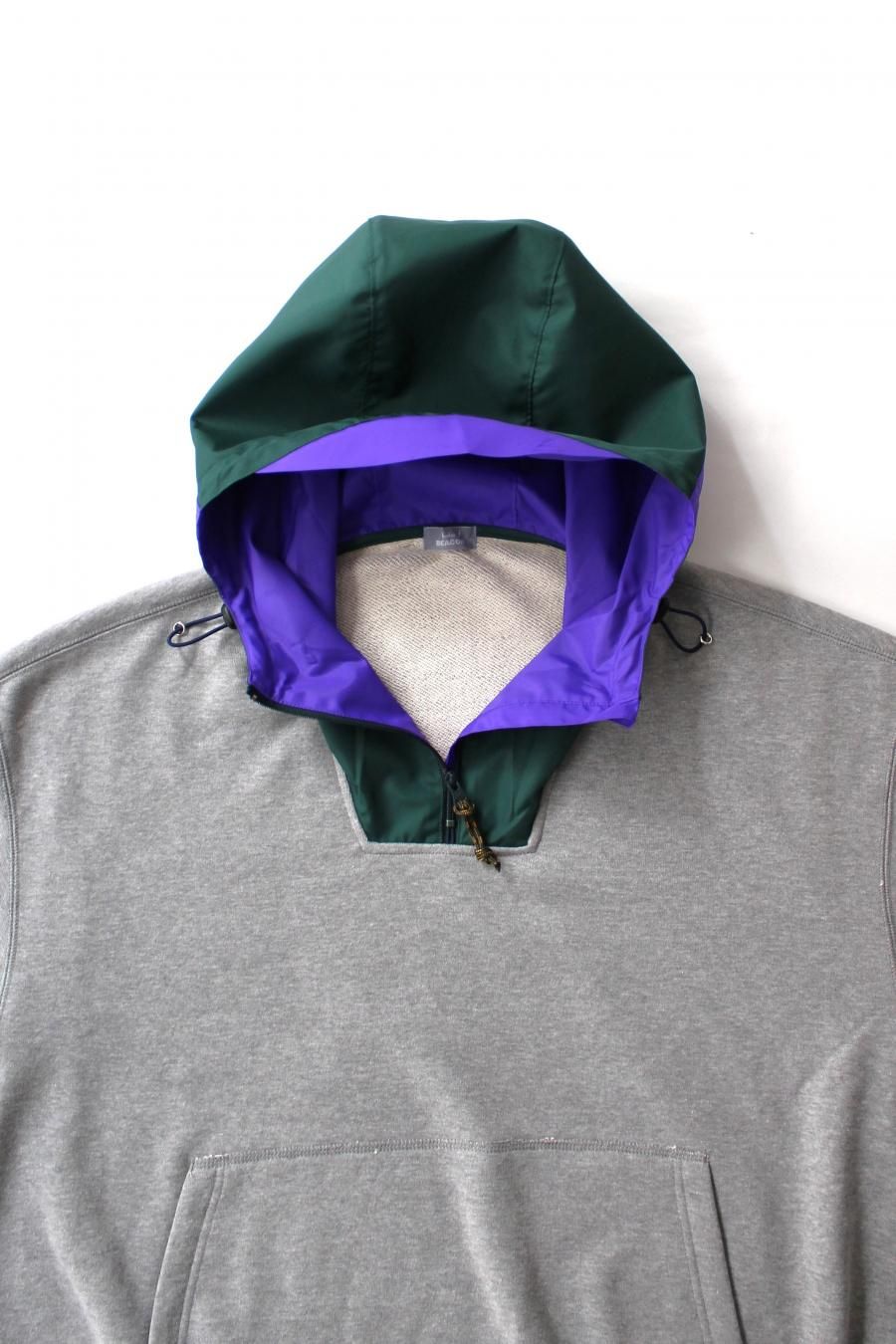 美品✨kolor BEACON 24WBM-T02231フーディ紺1裏起毛 30％OFF】kolor BEACON カラービーコン コットン裏毛パーカー