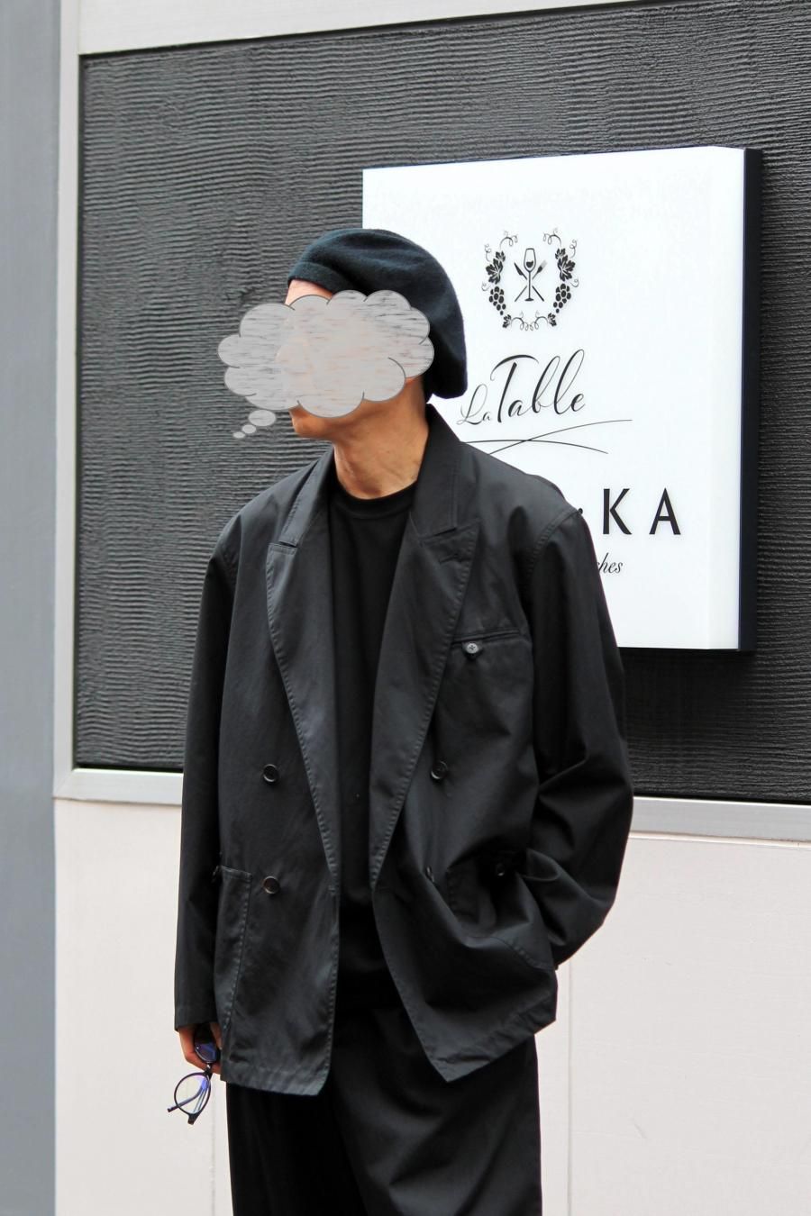YOKE（ヨーク）Cotton Gabardine Double Breasted Jacket 公式通販
