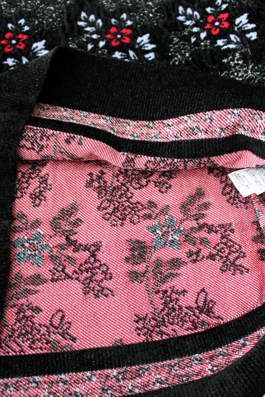Mame Kurogouchi（マメ クロゴウチ）Floral Motif Chenille
