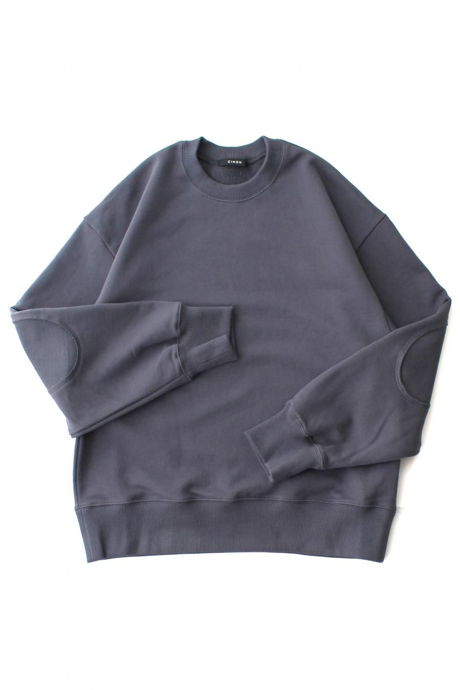 CINOH（チノ）HELENE SWEAT ELBOW PATCH DETAIL PULLOVER 公式通販